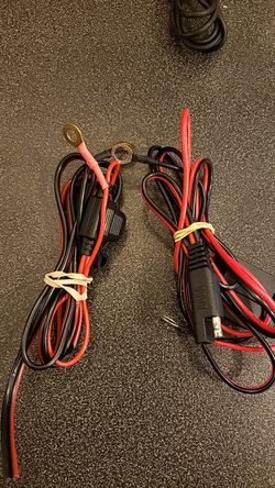 2 motorcycle wire fused Wires