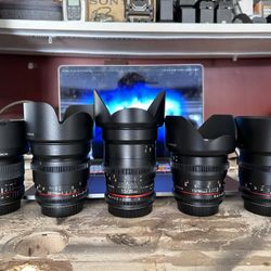 Rokinon Cine DS Lens Bundle