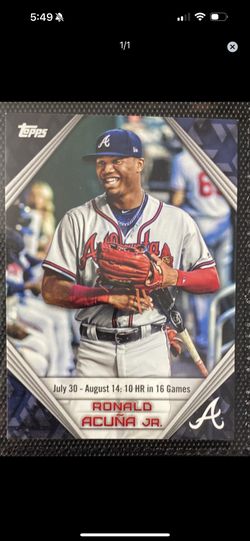 Ronald Acuna Jr Baseball Card