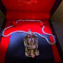 .925 Jesus Necklace 