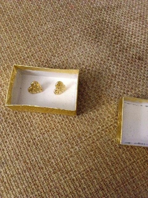 Gold Earrings And