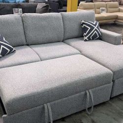 New Sleeper Sectional Couch! Includes Free Delivery 🚚!