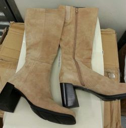 Suede Tall Ladies Boots