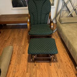 Rocking Chair And Ottoman 