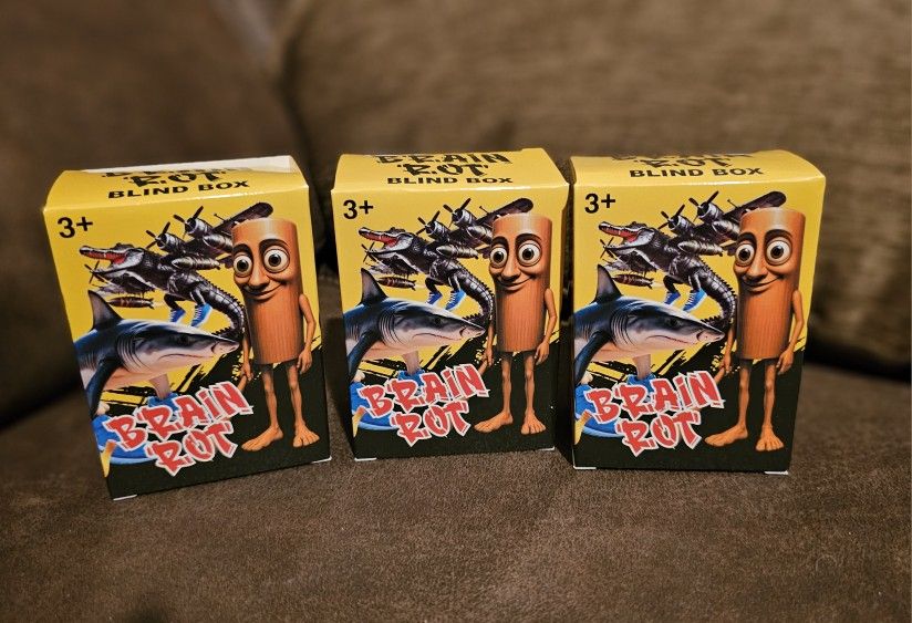 Brain Rot Mystery Figures 