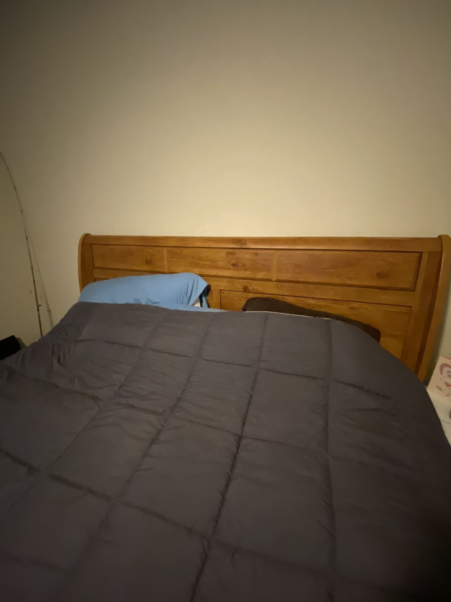 Oak King Bed Frame Only