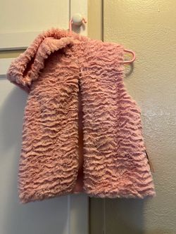 Pink Vest Size 5T Girls