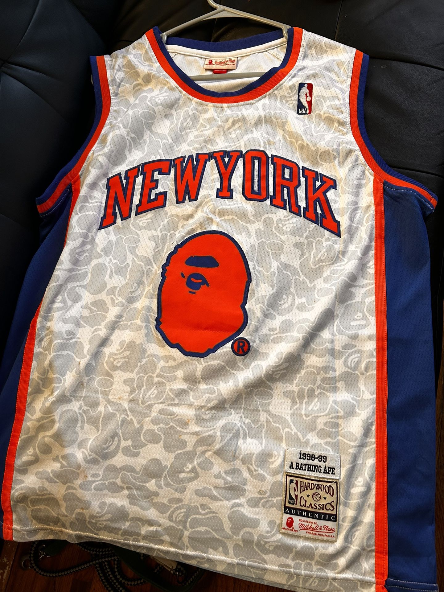 Bape X Mitchell & Ness Jersey 