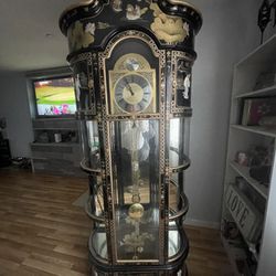 Oriental Grandfather Clock