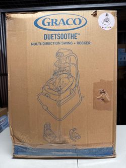 Graco DuetSoothe Swing and Rocker 2 in 1 Portable Winslet | Brand New