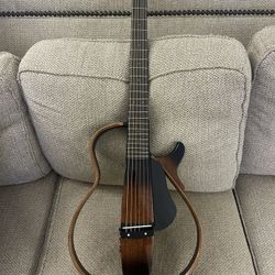 Yamaha SLG200S Steel-String Silent Acoustic-Electric Guitar 