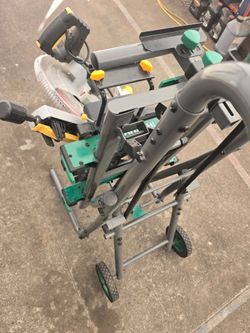 Miter Saw, Stand & Roll