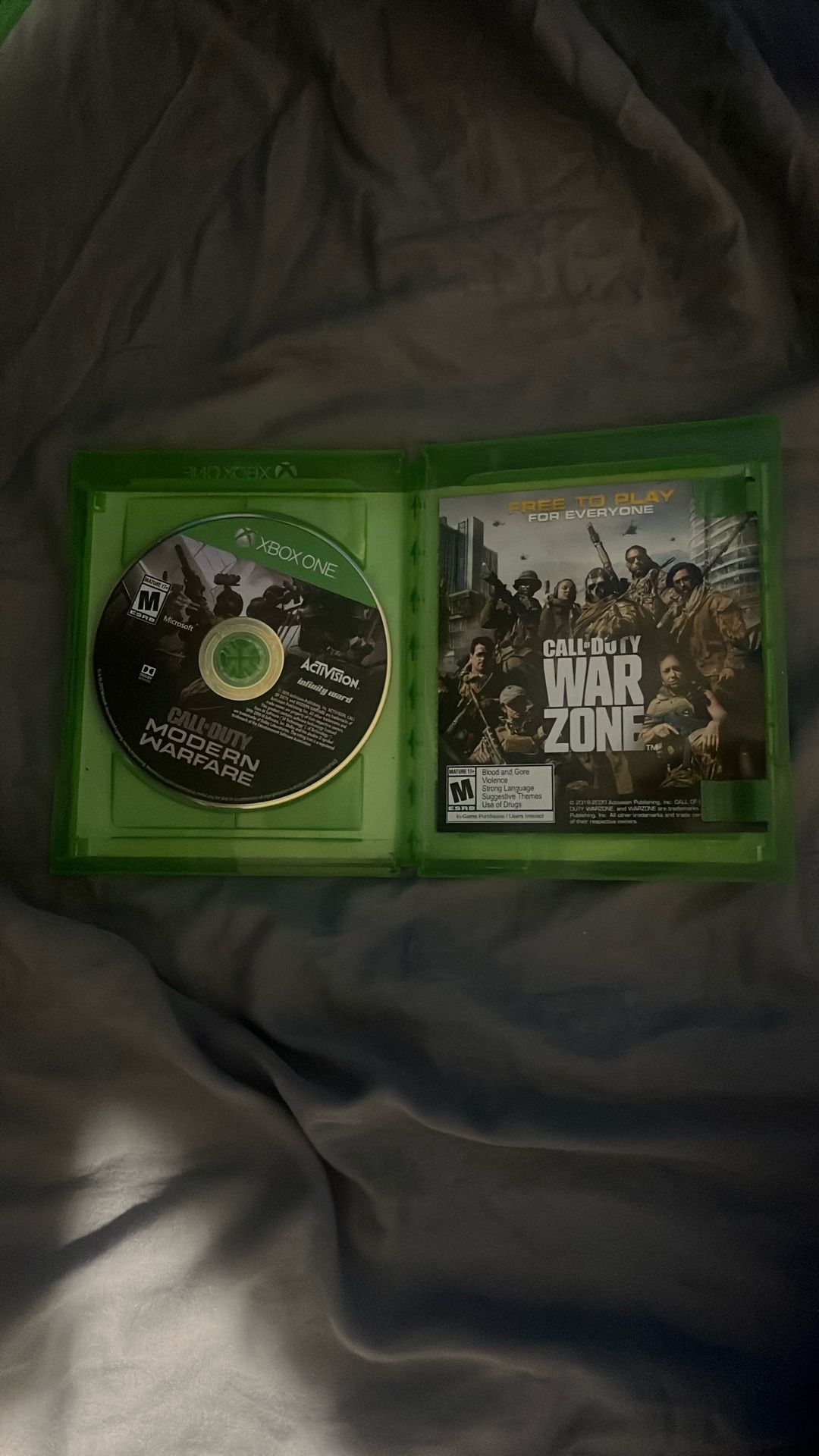 Xbox1 COD MODERN WARFARE