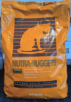 Nutra-nuggets cat food