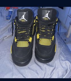 jordan 4 yellow thunder