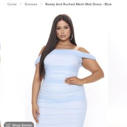 Baby Blue Dress