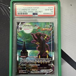 PSA 10 umbreon Vmax