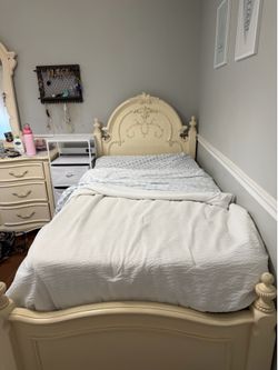 Vintage twin bed frame