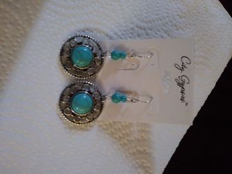 Turquoise earrings