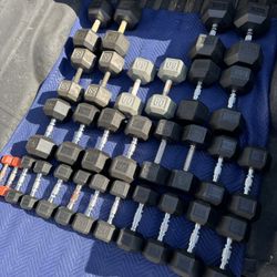 Dumbbells & Rack