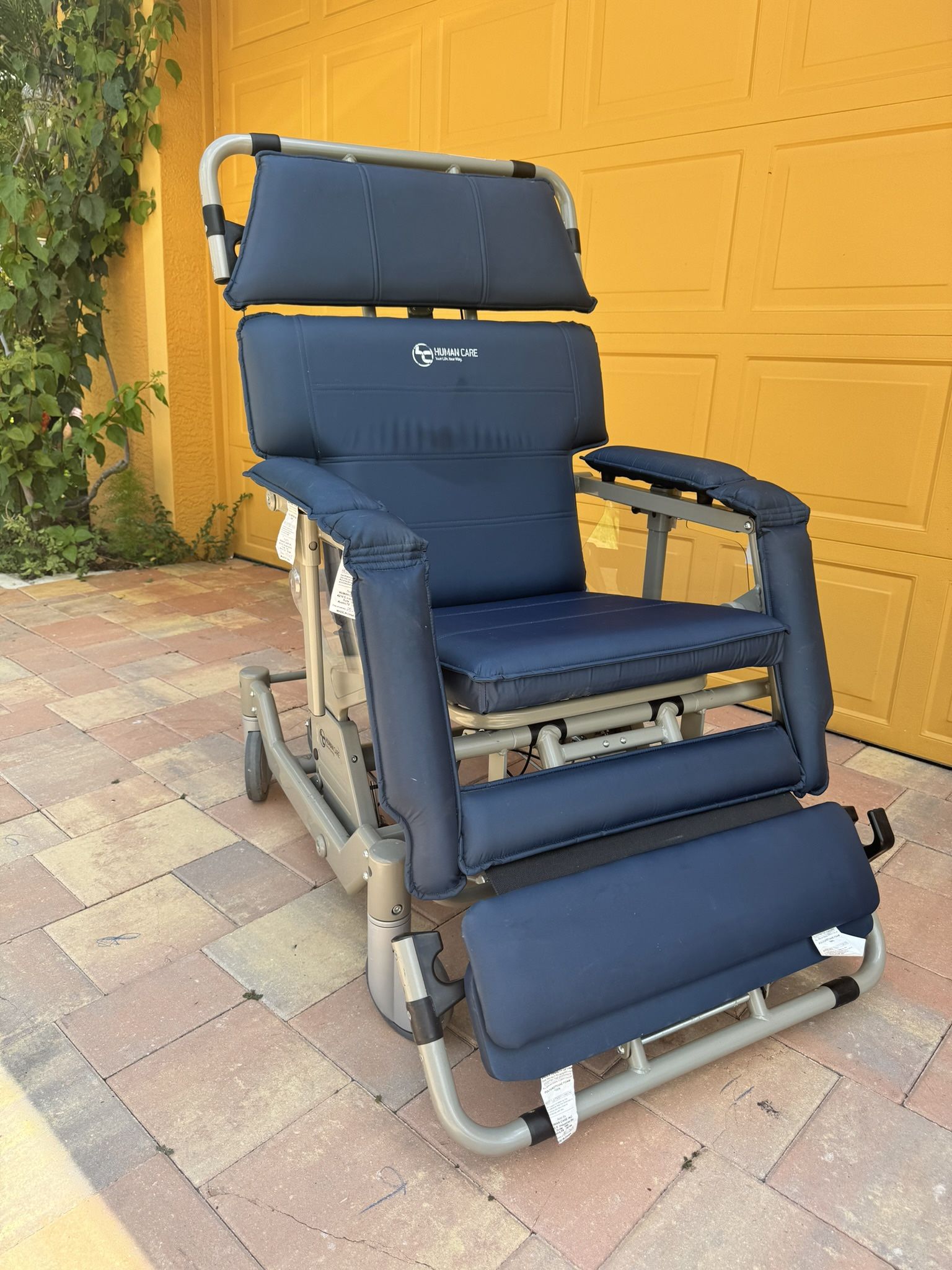 Medical Recliner Chair that Converts to Bed – Like New! (HumanCare)