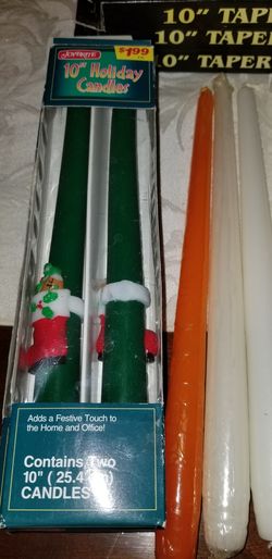 Assortment Lot of Tiered Candles (All for $25)