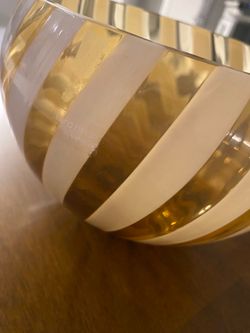 Elegant Glass Accent Bowl