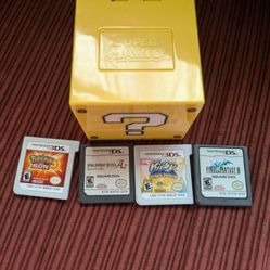 Nintendo DS And 3DS Games + Case