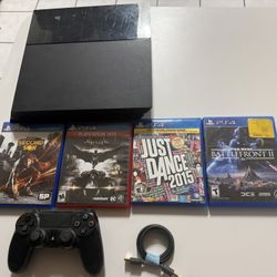 PlayStation 4 PS4 Controller Game BUNDLE 