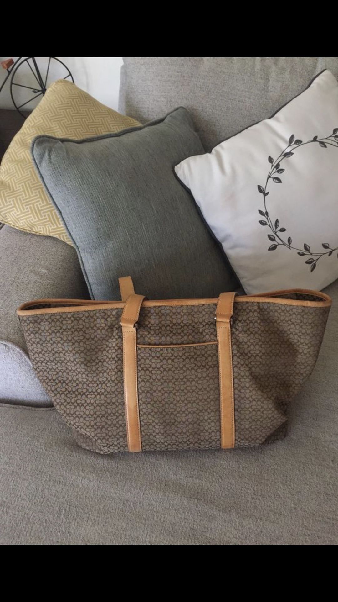 Coach diaper bag/ messenger bag/ or purse
