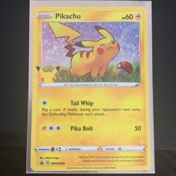 Pikachu 25th Anniversary Promo SWSH039