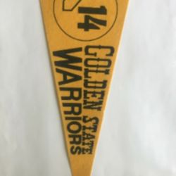 1970's Golden State Warriors Team Pennant