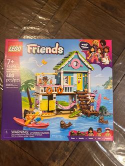 LEGO Friends Beach House with Seals 42699 Building Toys for Girls & Boys, Ages 7+, Toy House Playset, 3 Minidolls & Accessories, 400 Pieces, Gift for