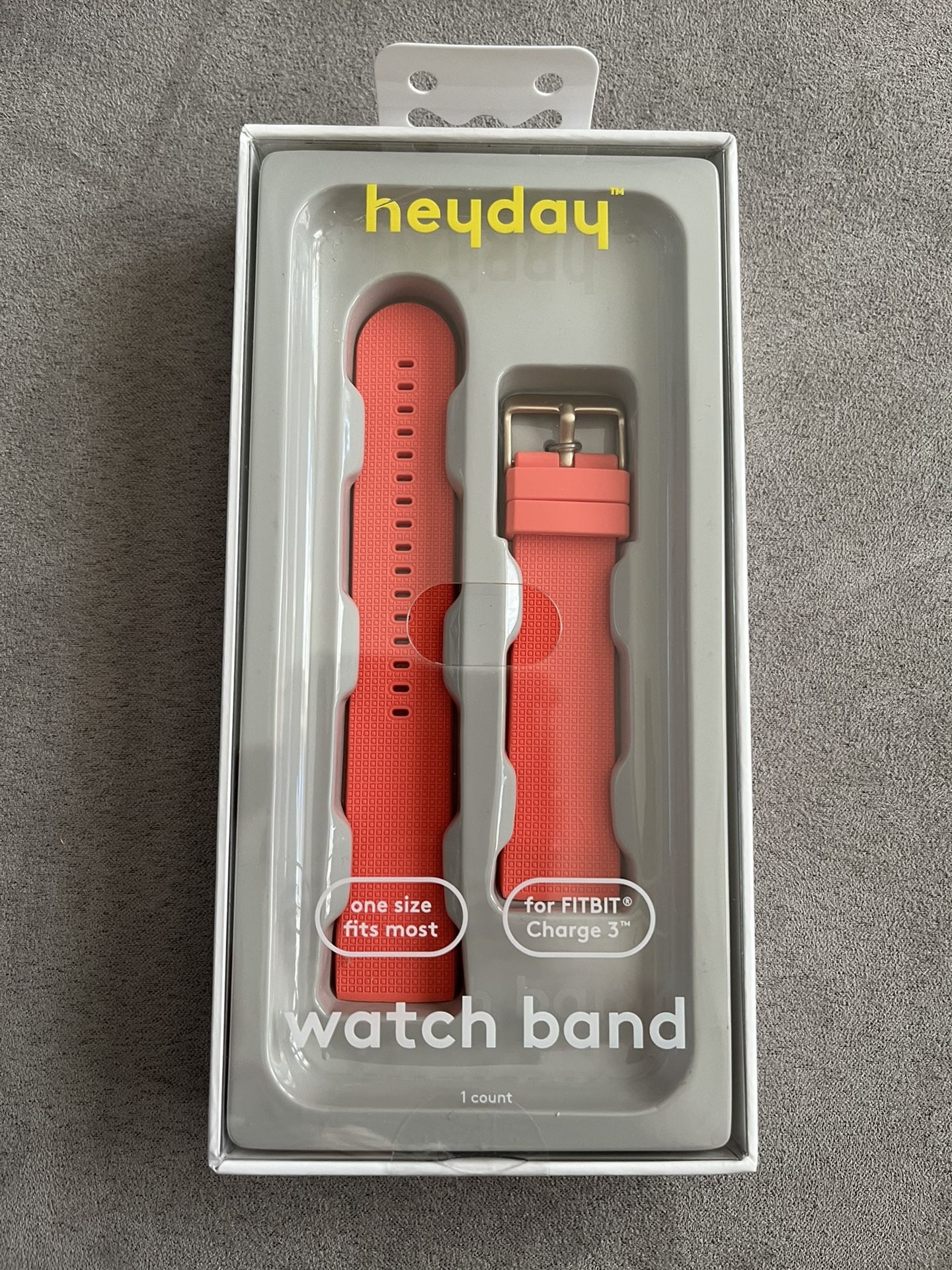 Silicone Fitbit Charge 3 Watch Band