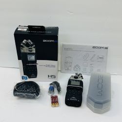 Zoom H5 Handy Recorder Digital Handheld Recorder XYH-5 Stereo Mic NEW!!