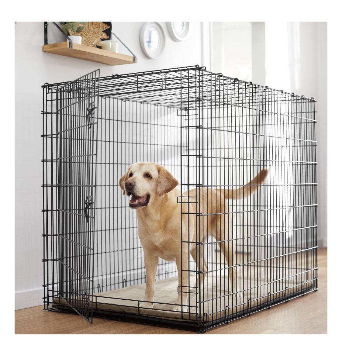 XXX-Large Heavy Duty Single Door Wire Dog Crate