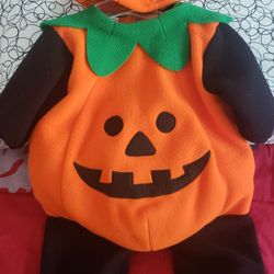 Pumkin Toddler Costume
