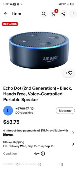 Echo dot 2nd gen