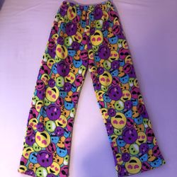 Fuzzies by Confetti Emoji Plush Pajama Pants