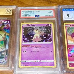 Lot of (3) Mimikyu - Graded Cards: VMAX + Cosmos Holo + Team-Up Reverse Holo for Sale in Parma, OH - OfferUp Lot of (3) Mimikyu - Graded Cards: VMAX + Cosmos Holo + Team-Up Reverse Holo for Sale in Parma, OH - OfferUp