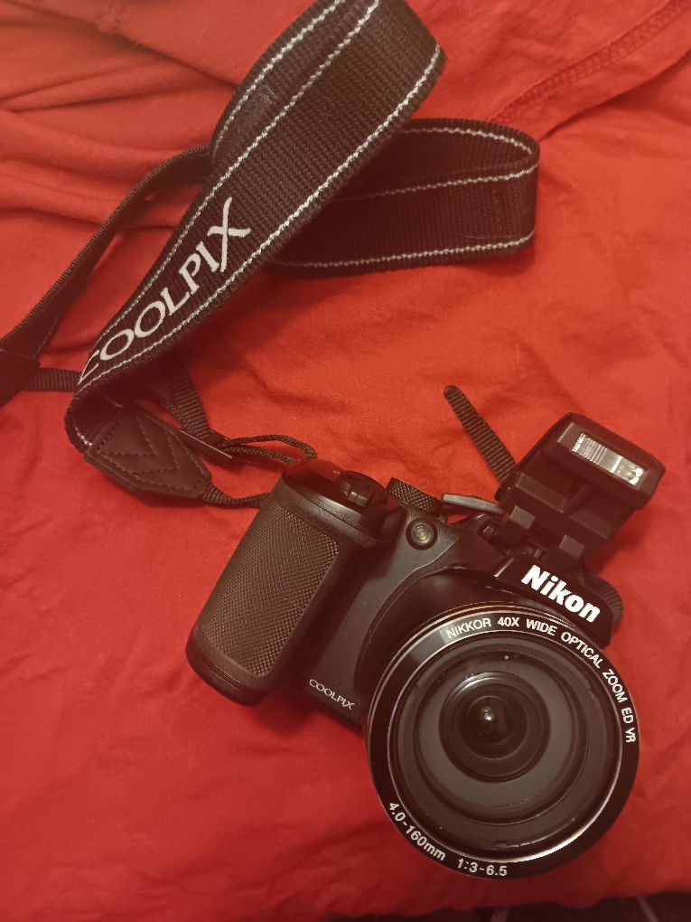 Nikon Coolpix B500 Digital Camera (Black) Missing Lens Cap