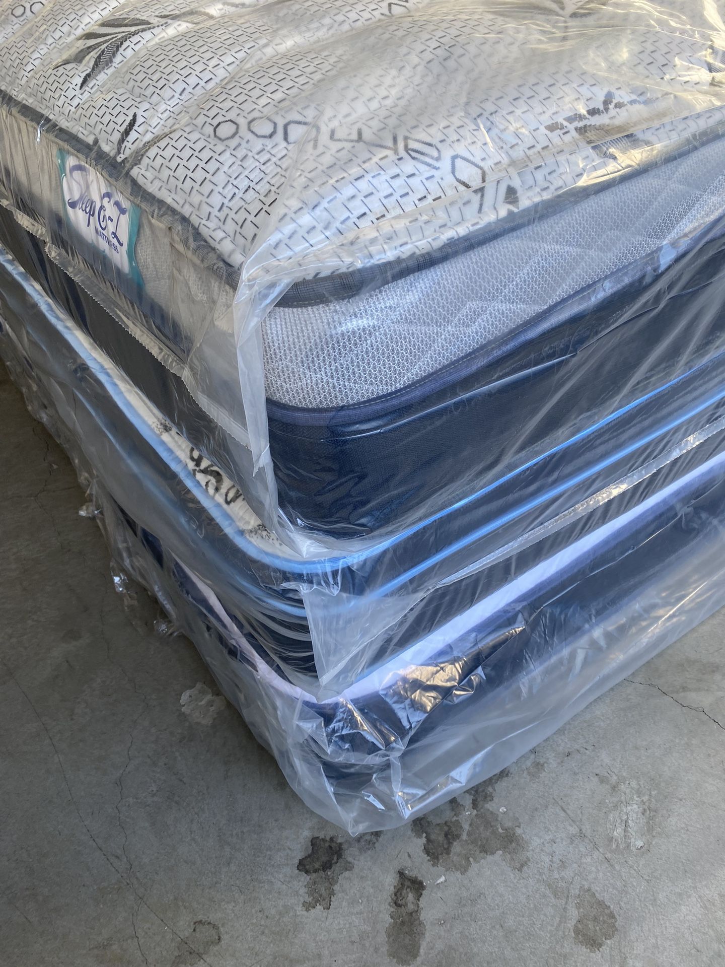 Still In Factory Wrapper Eastern King Pillow Top Medium Firm Mattress