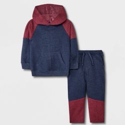 New Boys Cat & Jack Jogger Set 
