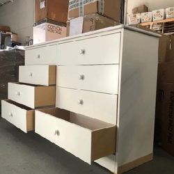 Brand New White8 Drawer Dresser