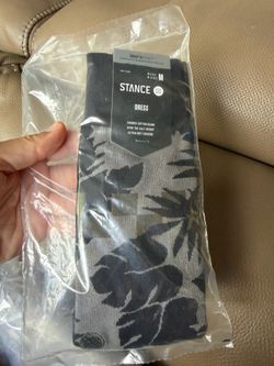 Stance men’s “Checkin Out” dress socks