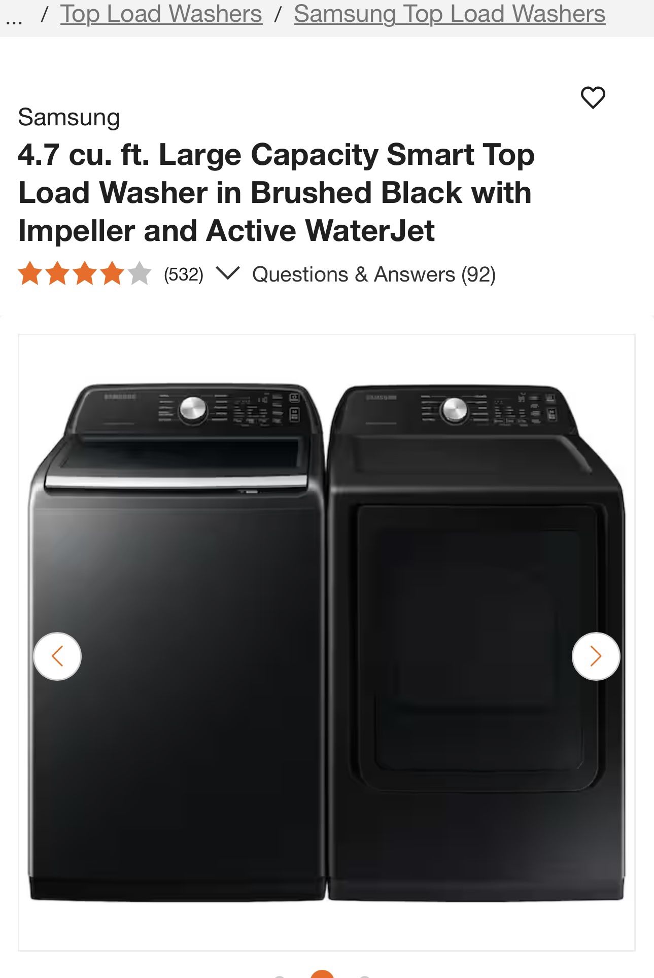 Washer And Dryer 