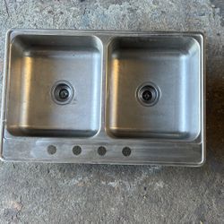 Stainless Steel Double Sink