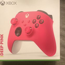 Deep Pink Xbox Controller