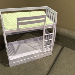 Toy Bunk Bed For 18” Dolls