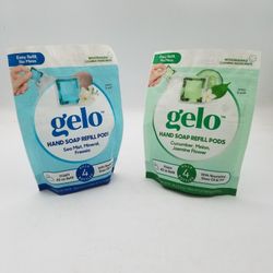 2- Packs Of gelo Hand Soap Refill Pods. 